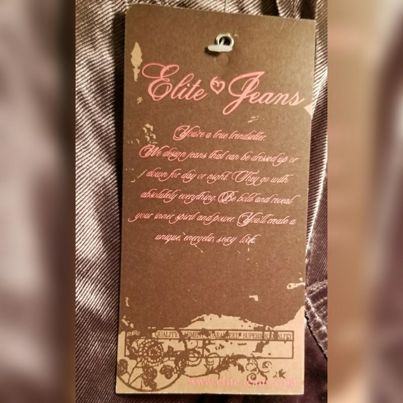 NWT Brown Shimmer Pants - Picture 4 of 5